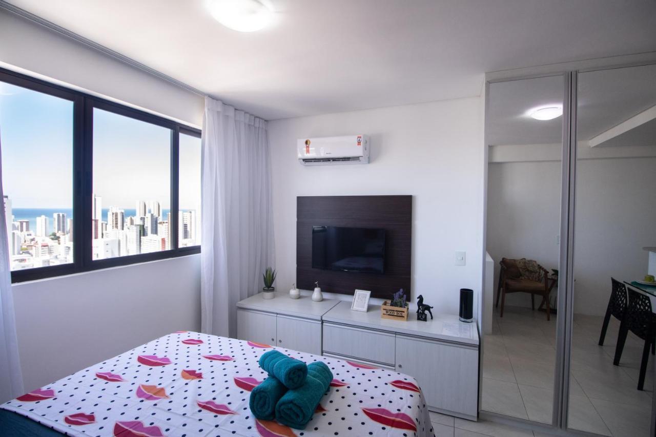 Apartamento Flat Lado Shopping -vista P Mar